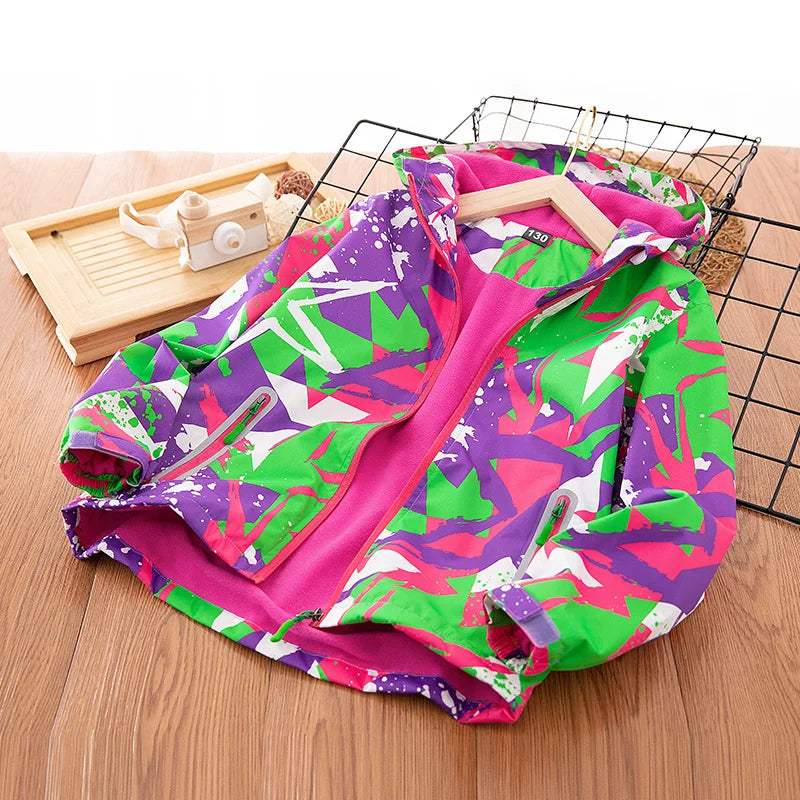 Kids Dinosaur Boys Girls Jackets