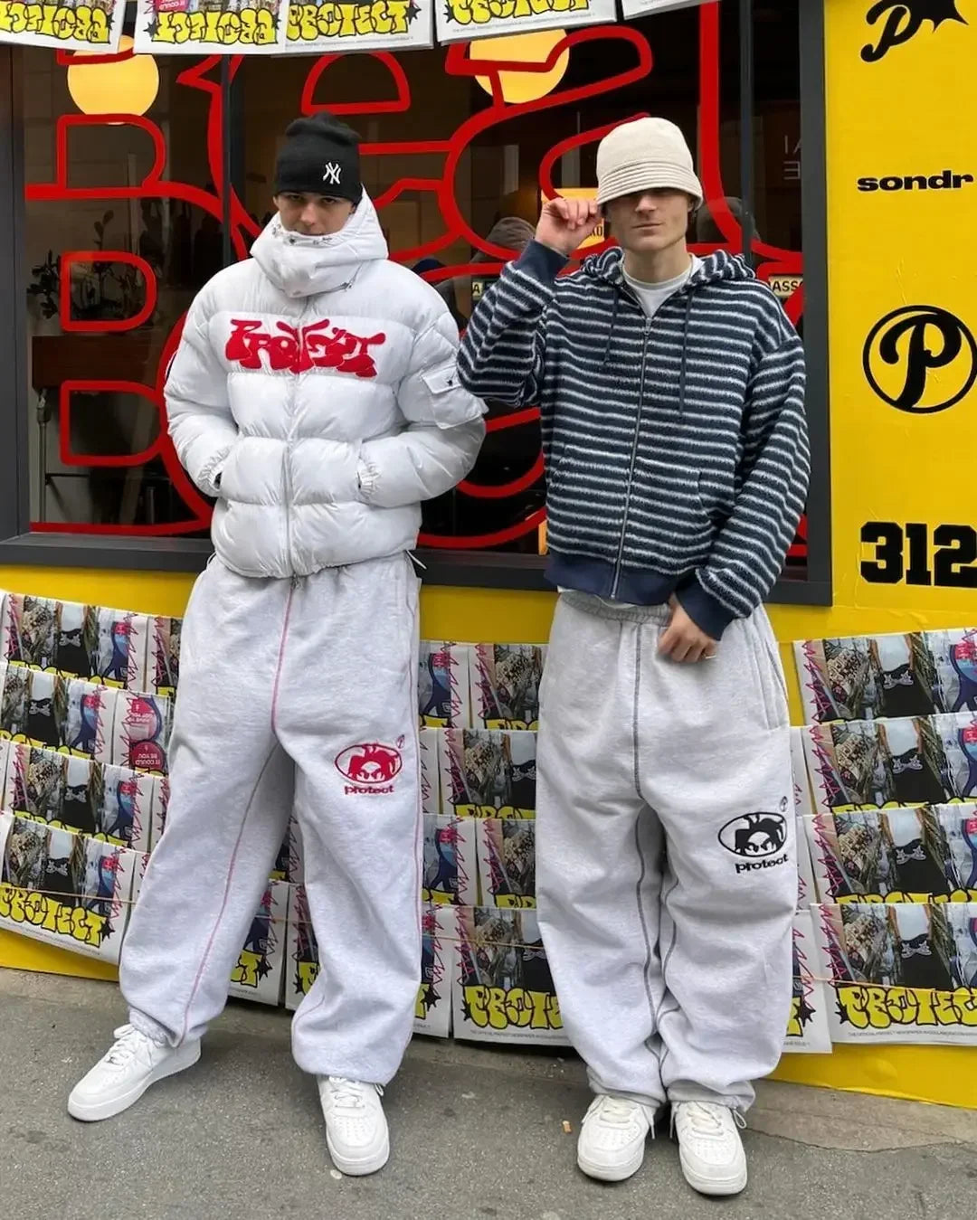 Long Cargo Streetwear Joggers