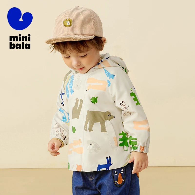 Boys and Girls Hooded Outerwear