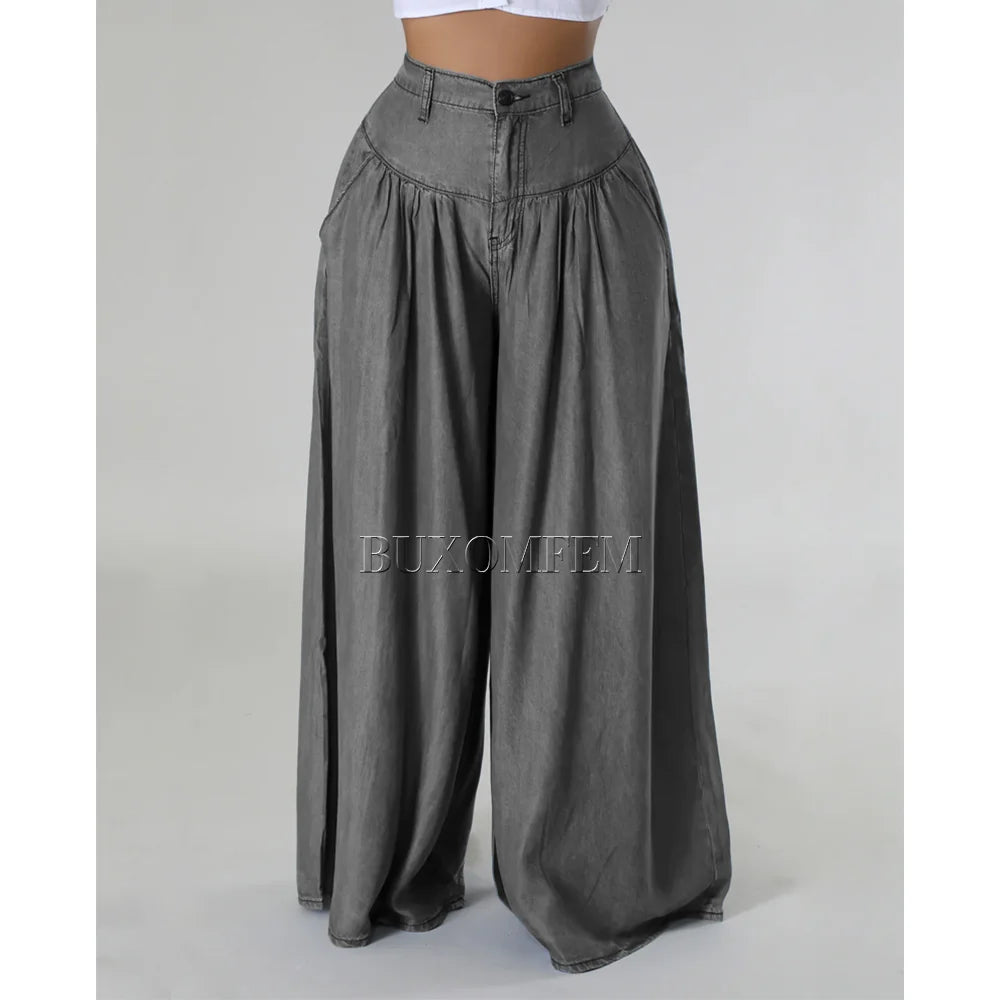 Stylish Fashion High Waist Jeans