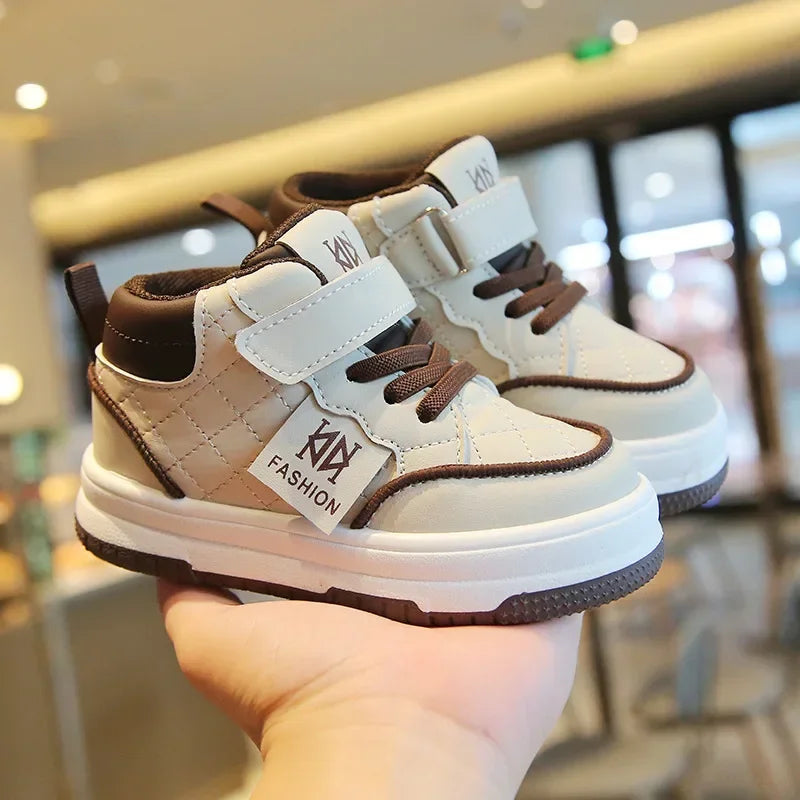 2025 Autumn New Children's Sneakers 1-6 Years Old Women's Baby Shoes Men's Casual Board Shoes Soft Bottom Children's Shoes