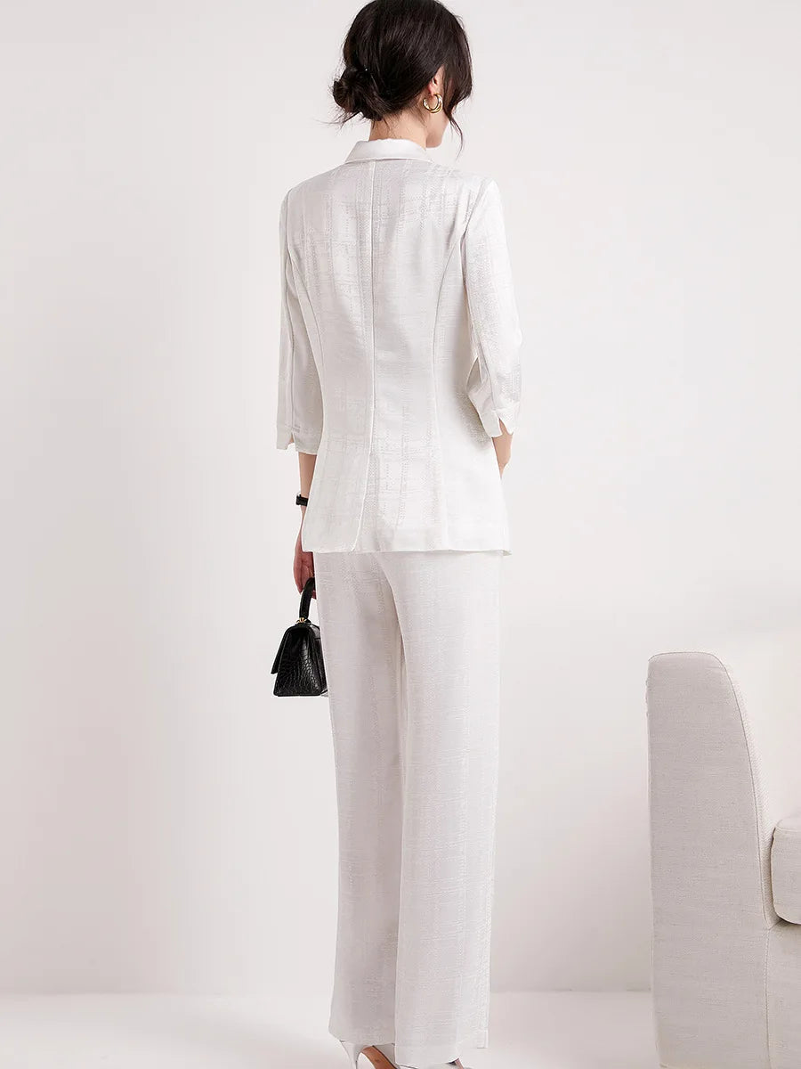 Female fashion waist lady suit