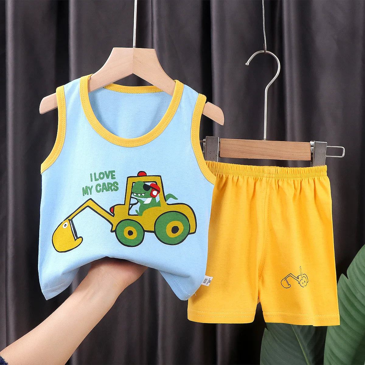 Children Clothing Vest Suit