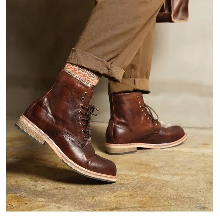 High Quality Leather Men's Boots