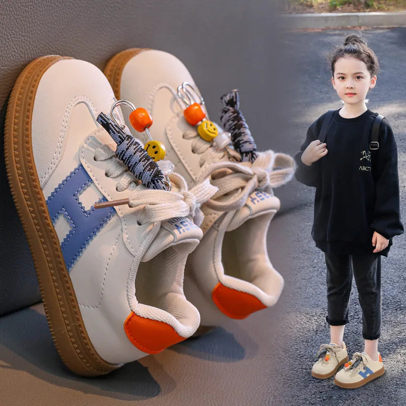 2025 Children Sneakers Boys Anti-slip Soft Sole Casual Shoes Girls Low Top Comfortable Shoes Size26-36
