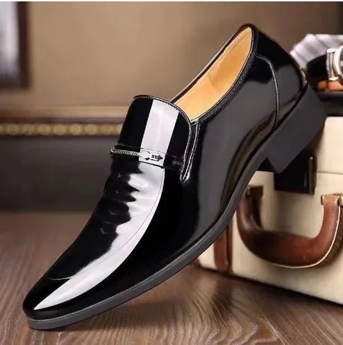 Men's Luxury Business Leather Shoes – Formal Oxford Style, Sizes 40–47