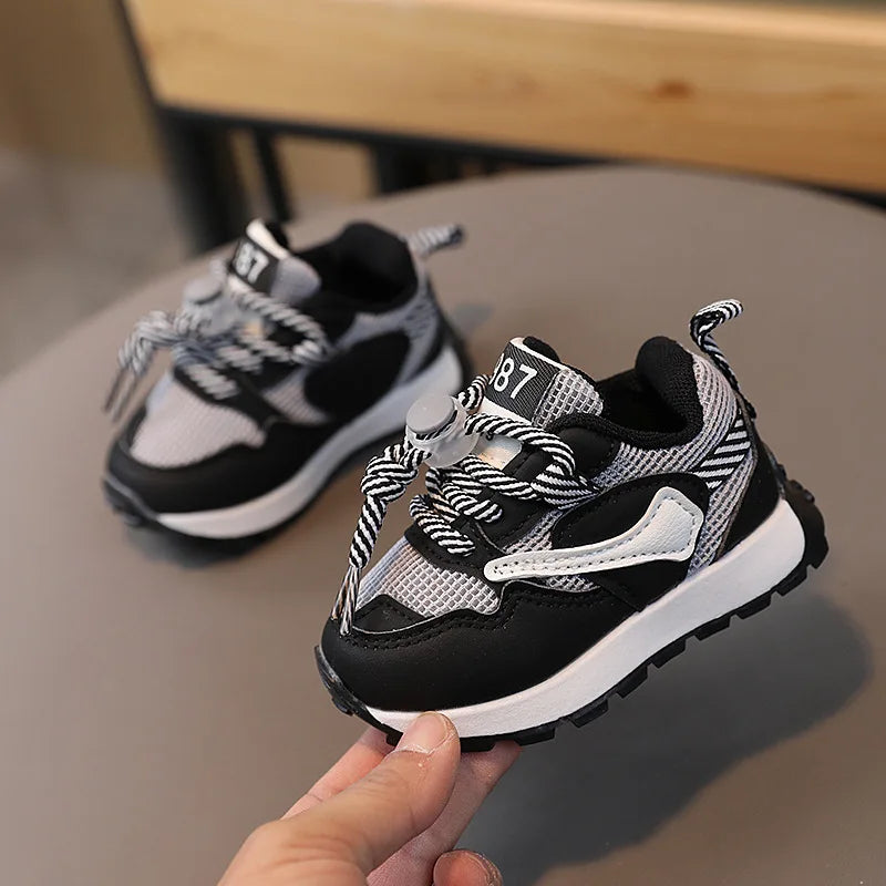 1-3 Years Children Casual Shoes Spring Autumn Little Kids Shoes Toddler Sneakers Soft Breathable Mesh Boys Girls Sport Shoes