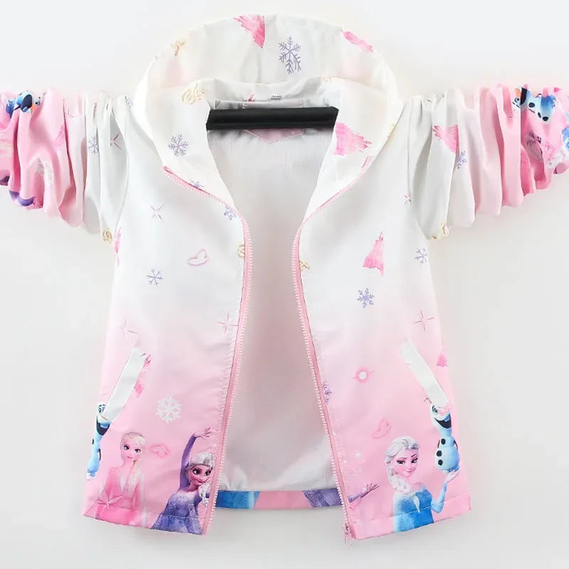 Frozen Girls Jacket For Teen Kids