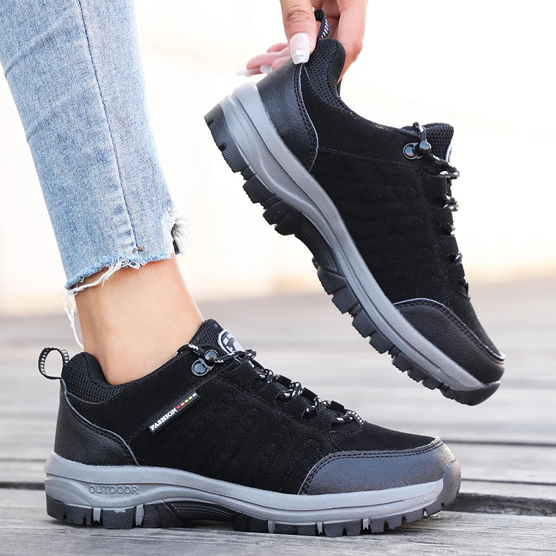 Hiking Shoe Outdoor Retro SuedeTactical Platform Camping Shoes