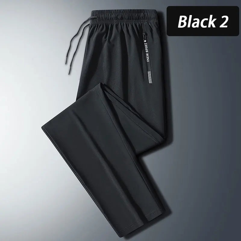 Running Pants Zipper Quick Dry Sweatpants
