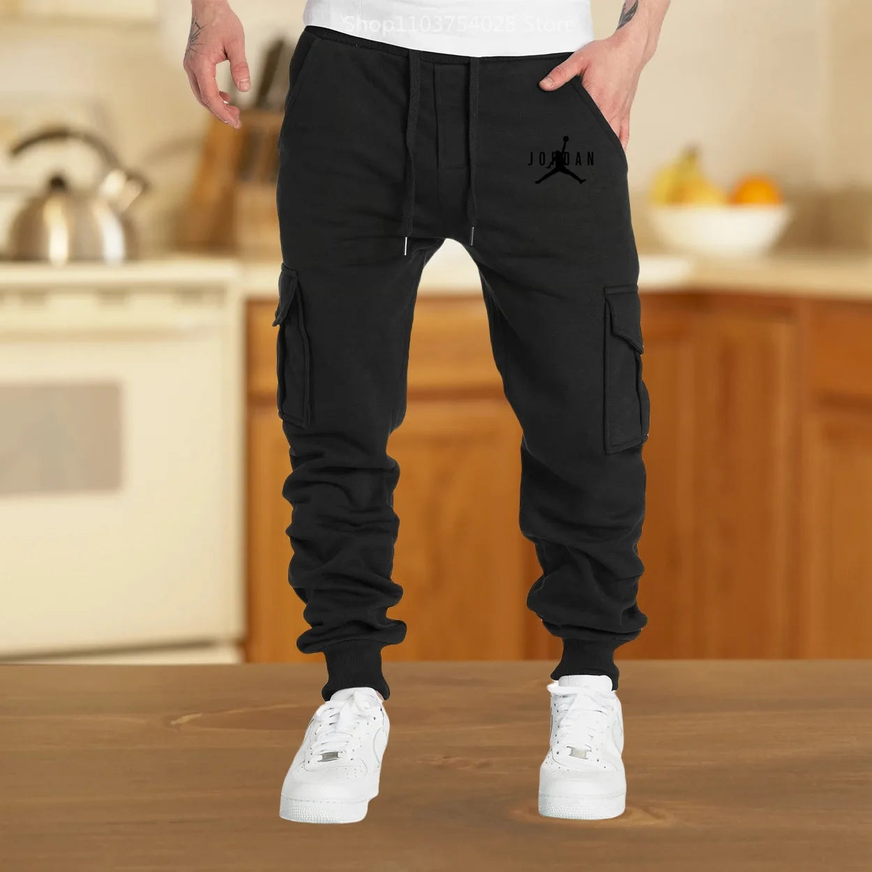 High Quality Sports Sweatpants Fleece Cargo Pants