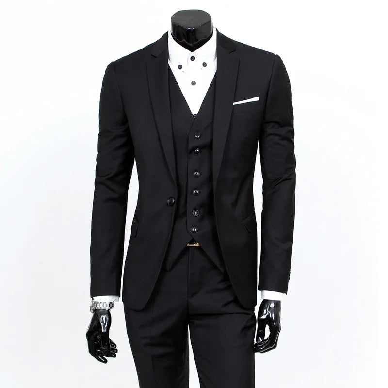 Men's Trendy Slim Business Suits