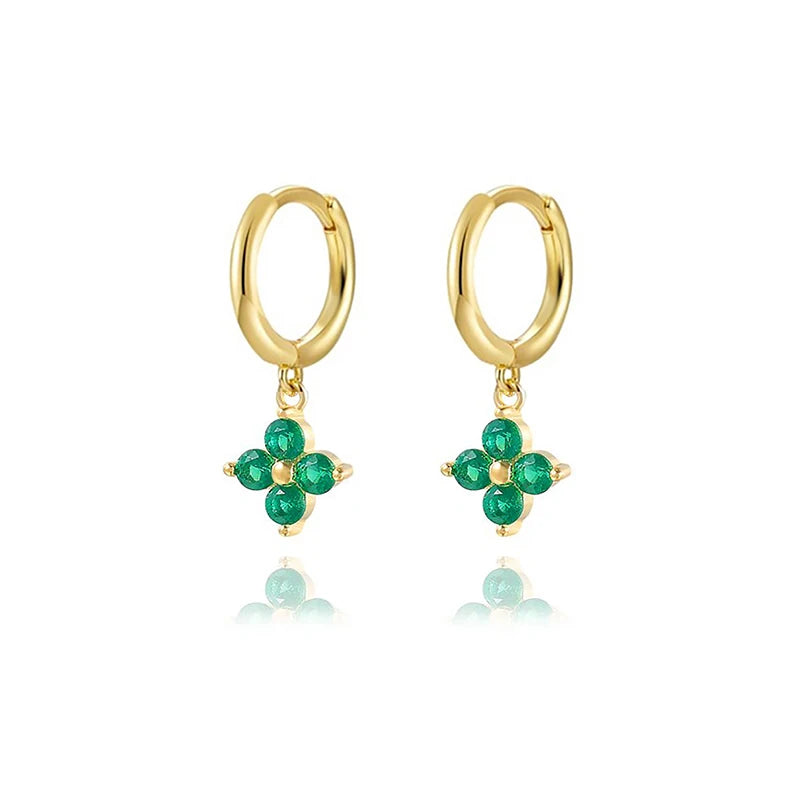 Gold Color Long Chain Dangle Earrings For Women