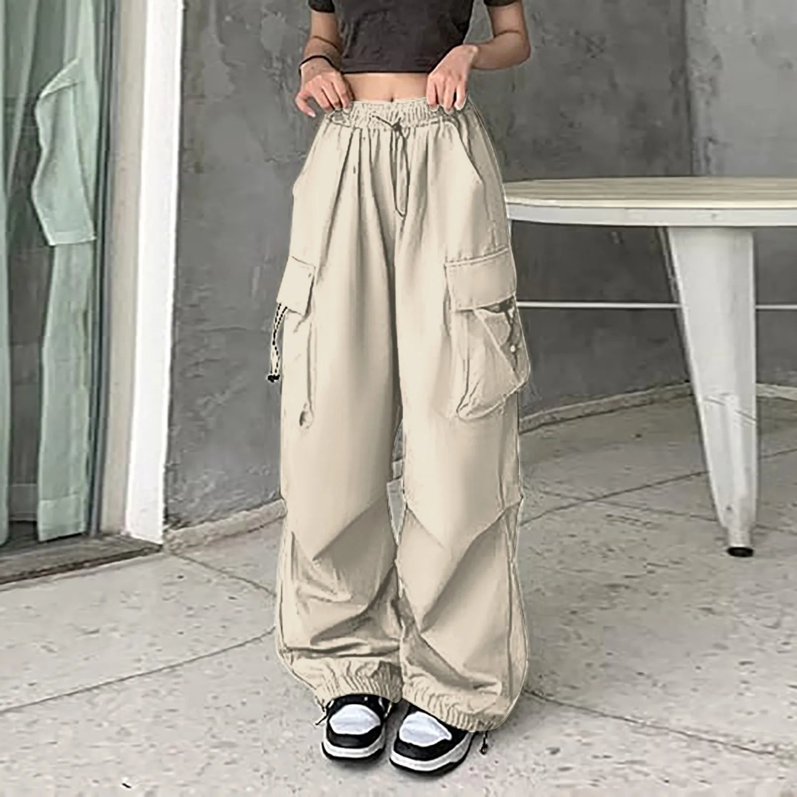Womens Baggy Cargo Pants