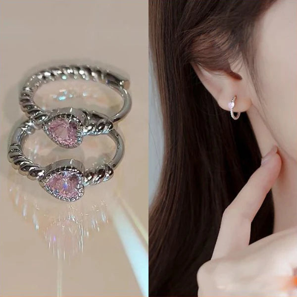 Luxury Zircon Water Drop Earrings for Women
