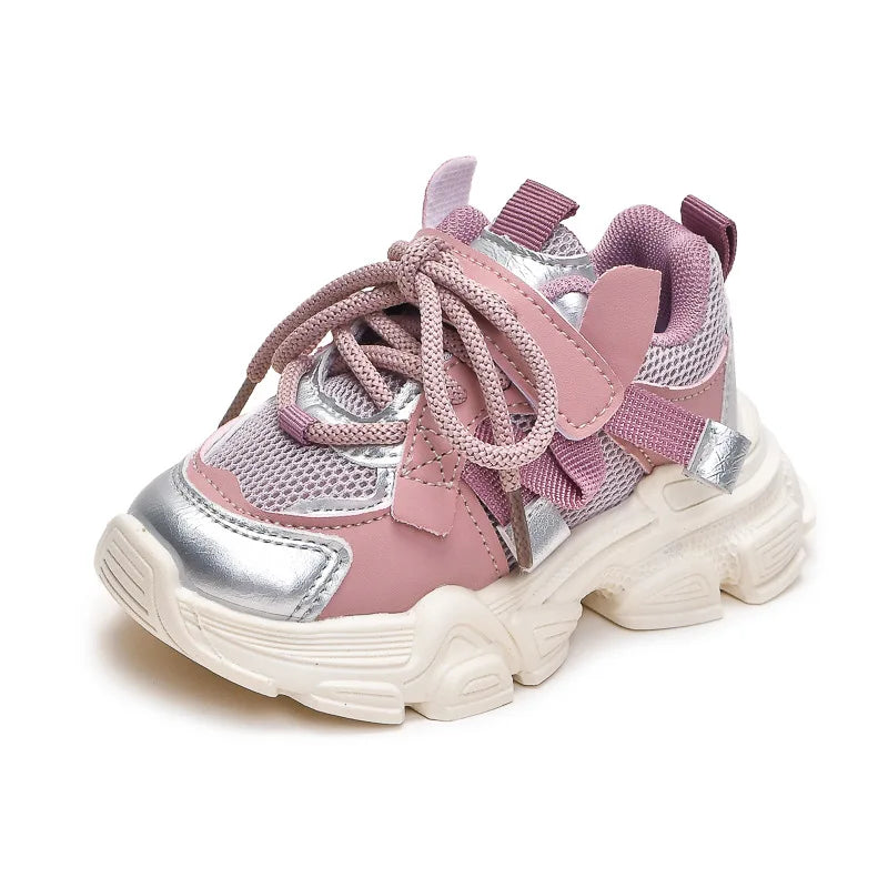 Baby Toddler Shoes For Boys Girls Breathable Mesh Little Kids Casual Sneakers Non-slip Children Sport Shoes
