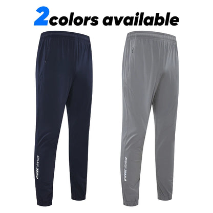 Custom Quick Dry Sports Jogging Pants with Zipper Pockets
