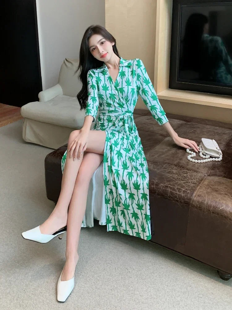Evening Female Vintage Party Beach Women Dresses