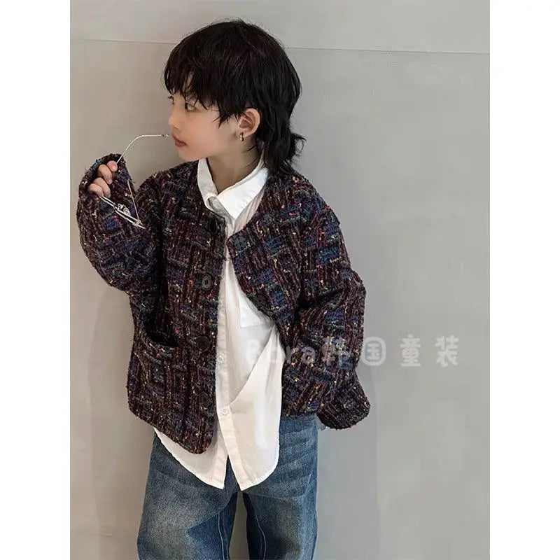 Boys Girls Fashion Casual Coat