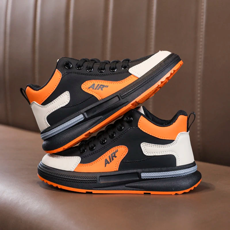 Children Spring and Summer New Korean Style All-match Casual Sports Shoes Young Student Thick Sole Sneakers Running Shoes 2024
