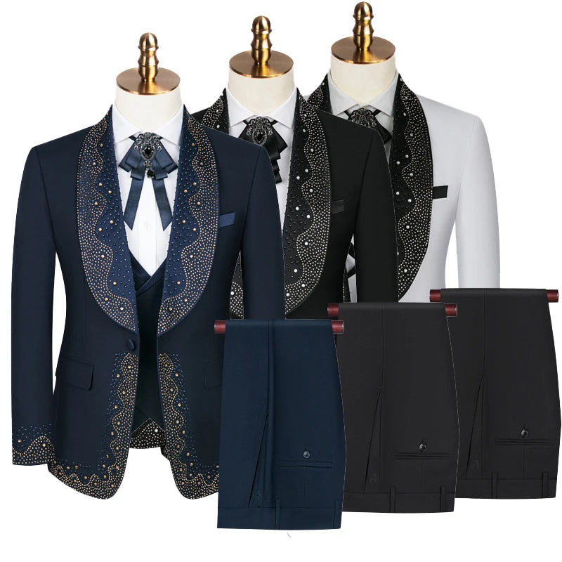 High-grade Light Luxury Mens Suits