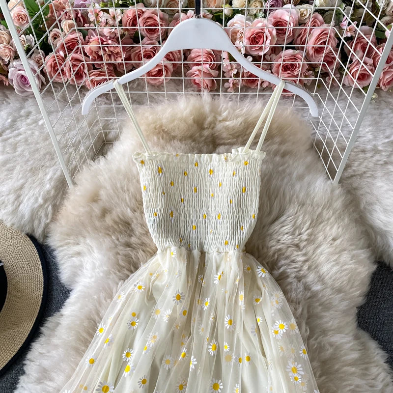 Casual Dresses For Women Cover Ups Floral Sleeveless Dress