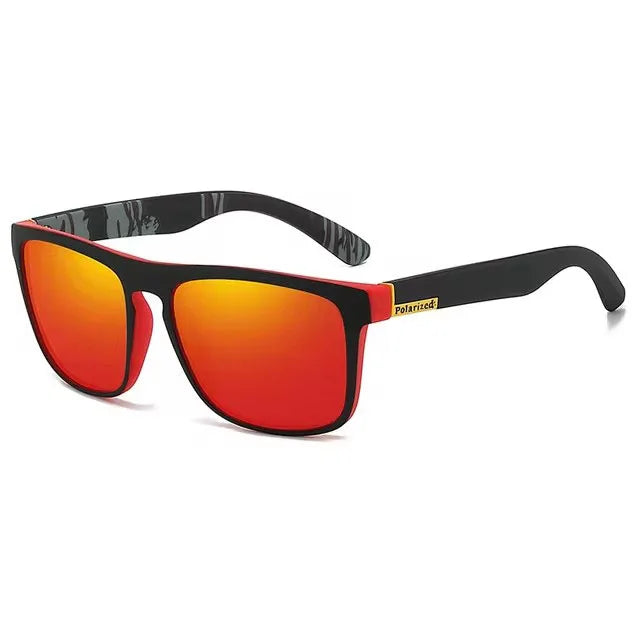 1-4 Paires de Lunettes de Soleil de Sport Polarisées Carrées Classiques pour Homme Monture Légère en PC Anti-UV400 pour Conduite Pêche Cyclisme Unisexe Durabilité