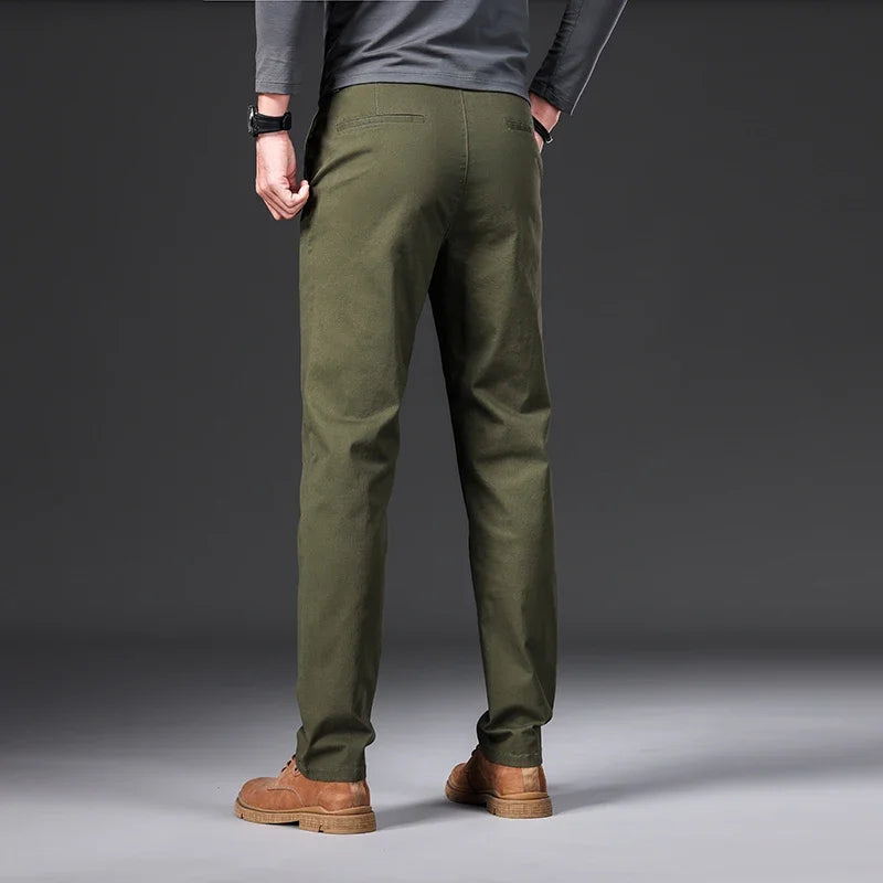 Men's Casual Pants Autumn Fashion Comfortable Business Trousers