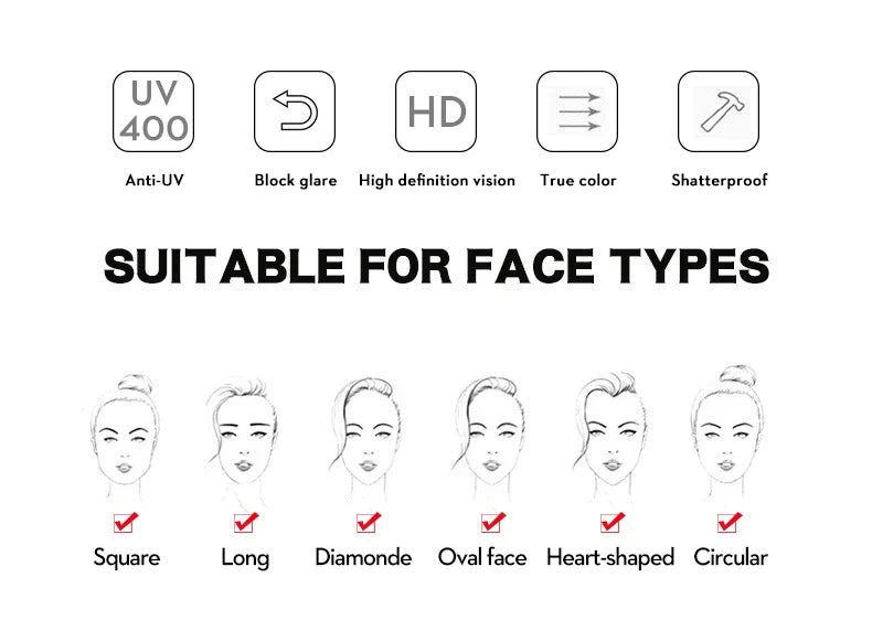 Fashion Luxurious Rectangle Sunglasses Women Oval Vintage Brand Designer Square Sun Glasses Men Shades Female Eyewear Anti-glare