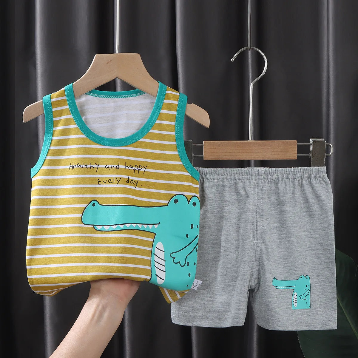 Children Clothing Vest Suit