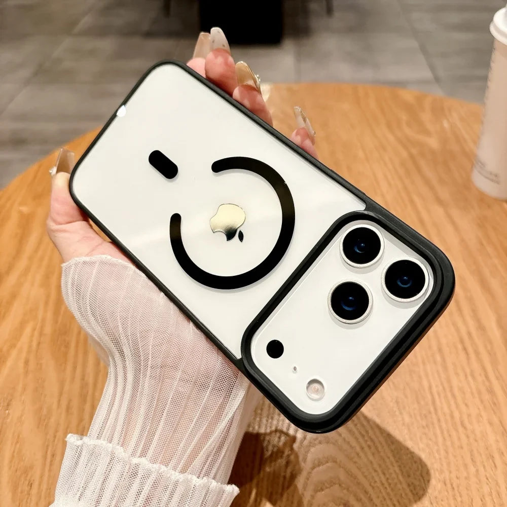 17 Pro Max Coque Magsafe Pour iPhone 17 Pro Max 17Pro 17ProMax Housse Pour iphone17 ProMax Original Transparent Acrylique