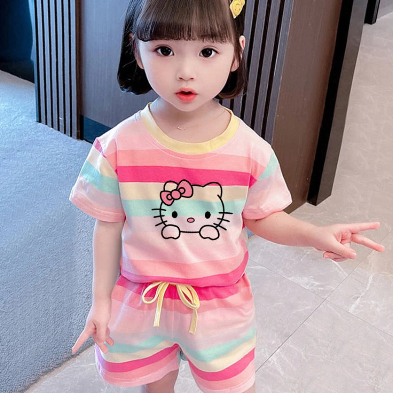 Cute Hello Kitty Clothing Sets for Kids
