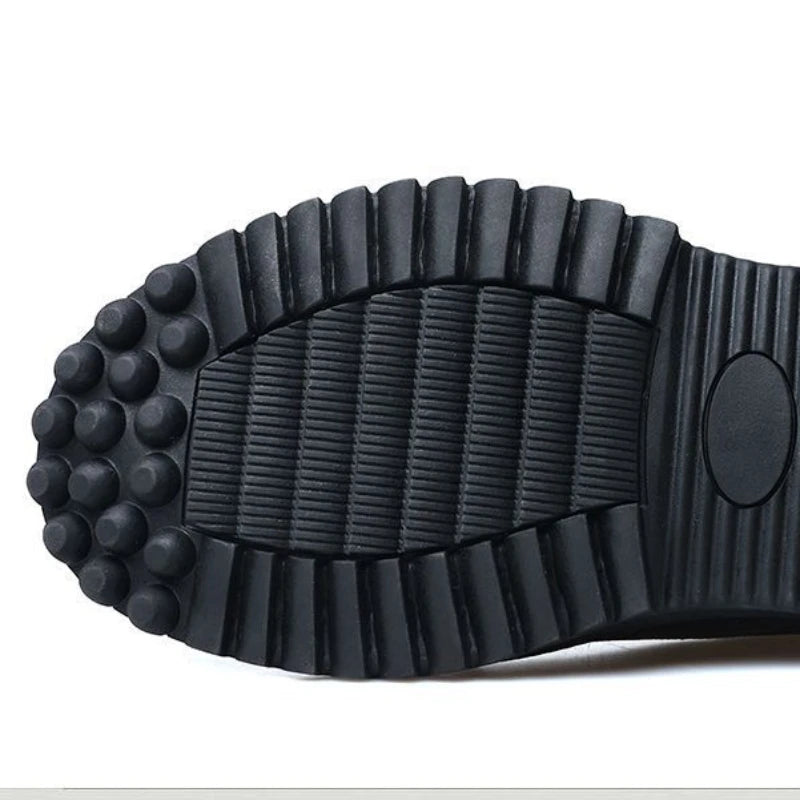 2023 Winter Padded Thickened Men's Cotton Shoes Hundred Casual Snow Boots Men's Leather Shoes Outdoors Men's Shoes Men Boots