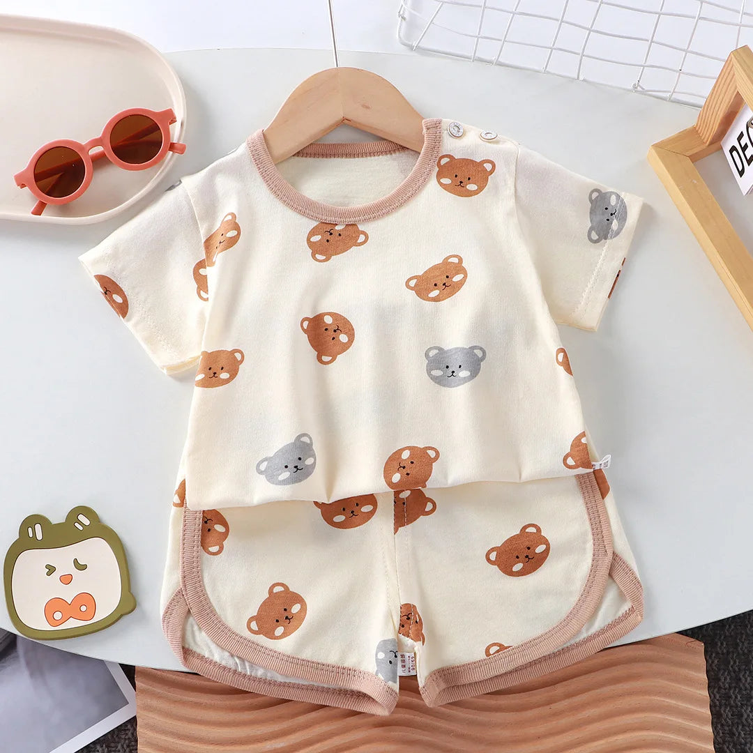 cartoon casual childrens sets
