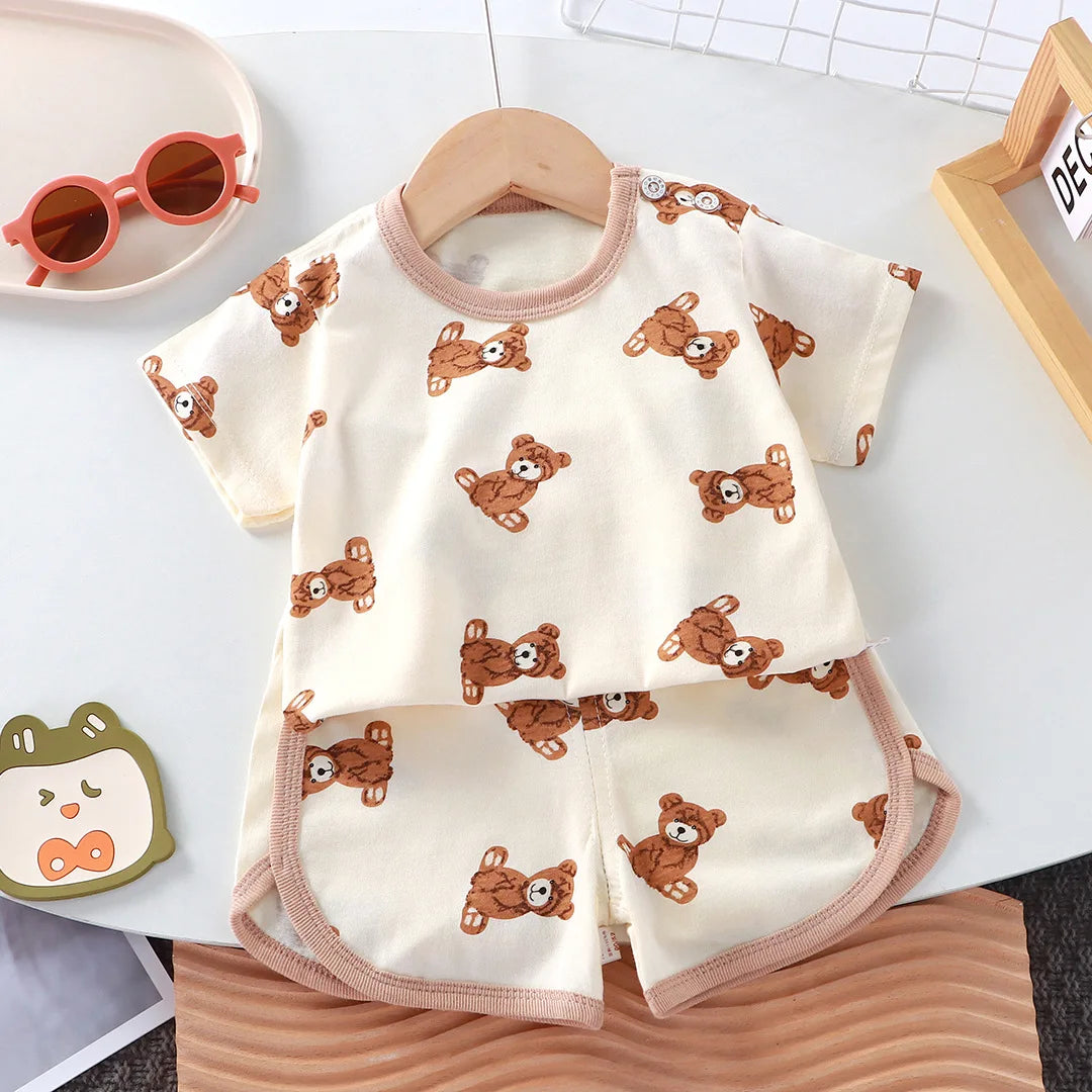 cartoon casual childrens sets
