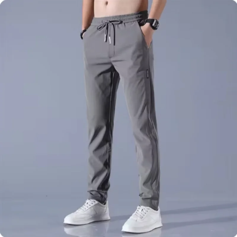 Men's Casual Pants Slim Pant Straight Thin Trousers