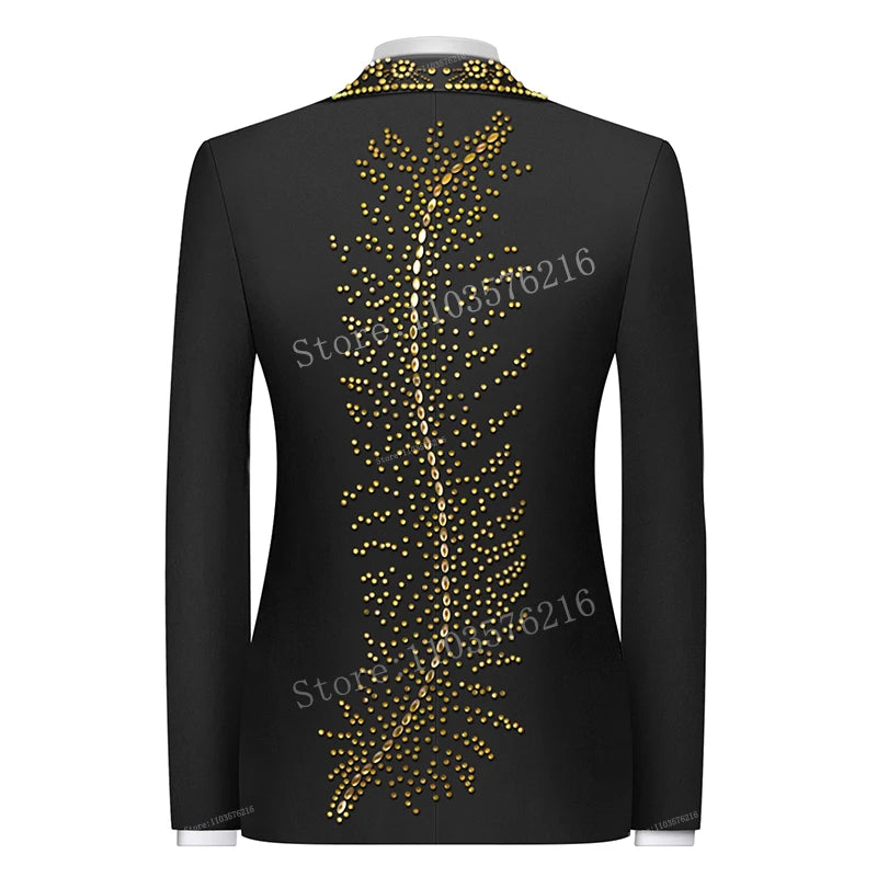 Olibexley Men's Suits 2 Pieces Sets