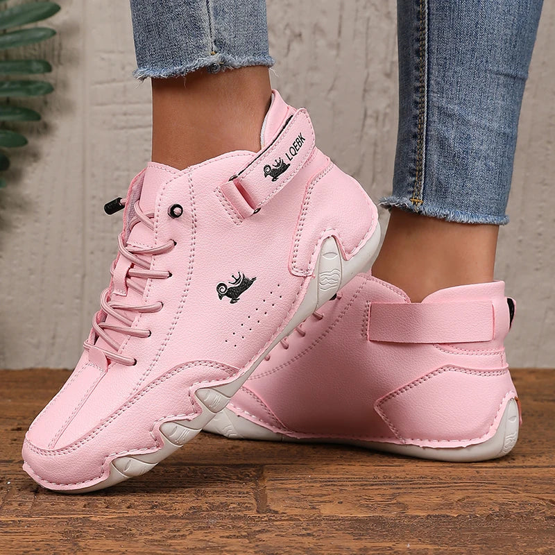 Women's Sports Shoes Outdoor Hiking Flat Bottomed Sneakers