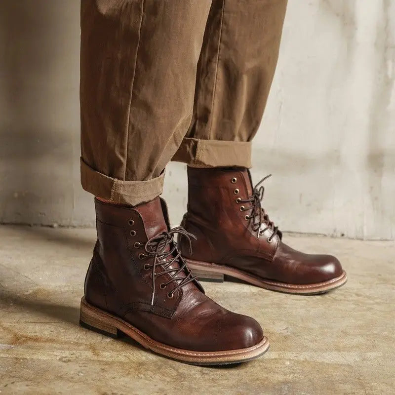 High Quality Leather Men's Boots