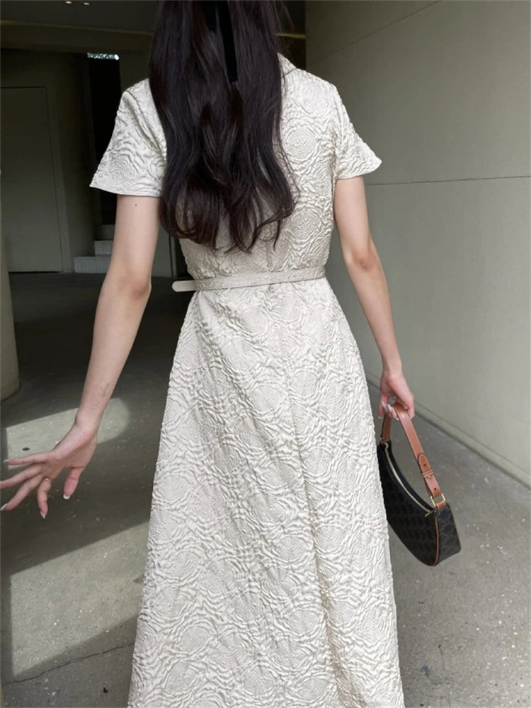 Vestidos Para Mujer Summer Dress Long Dresses For Women Vintage Dresses De Mujer Elegantes Vestido Feminino Traf Official Store