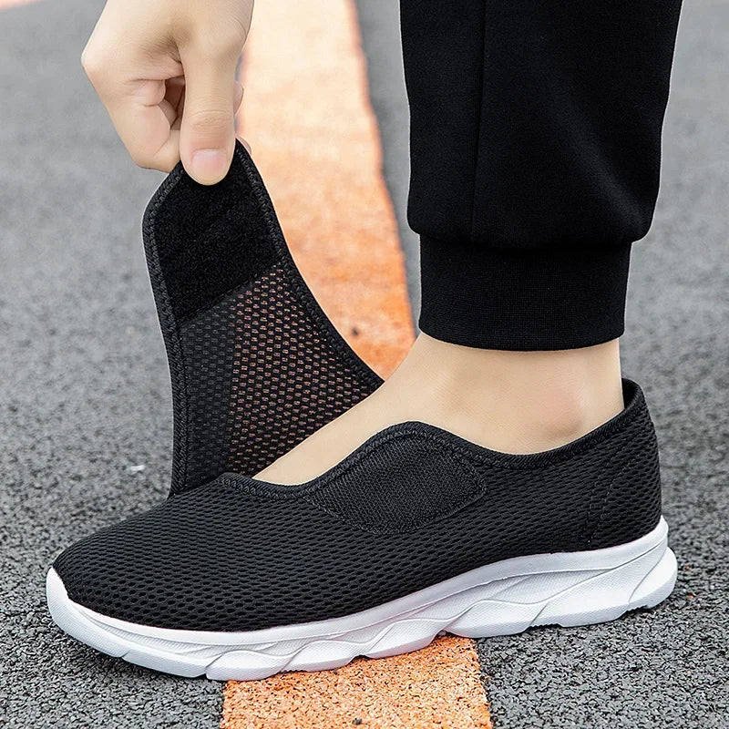Popular Casual Unisex Orthopedics Wide Feet Swollen Shoes Thumb Eversion Adjusting Soft Comfortable Diabetic Shoe Walking Shoes