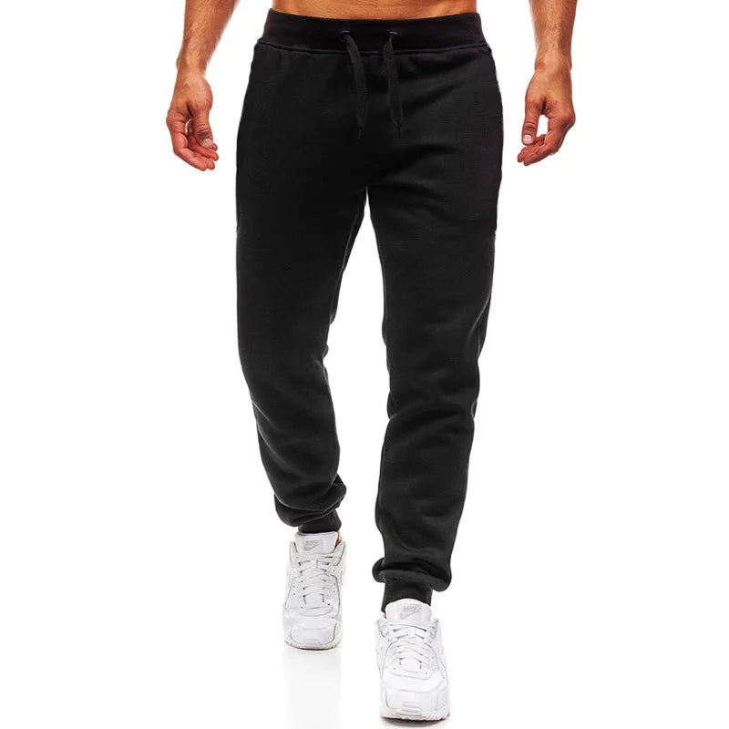 Men's Casual Pants Fashion Drawstring Casual Pants