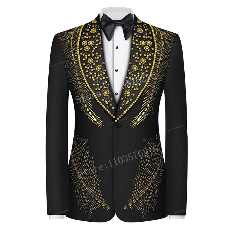 Olibexley Men's Suits 2 Pieces Sets
