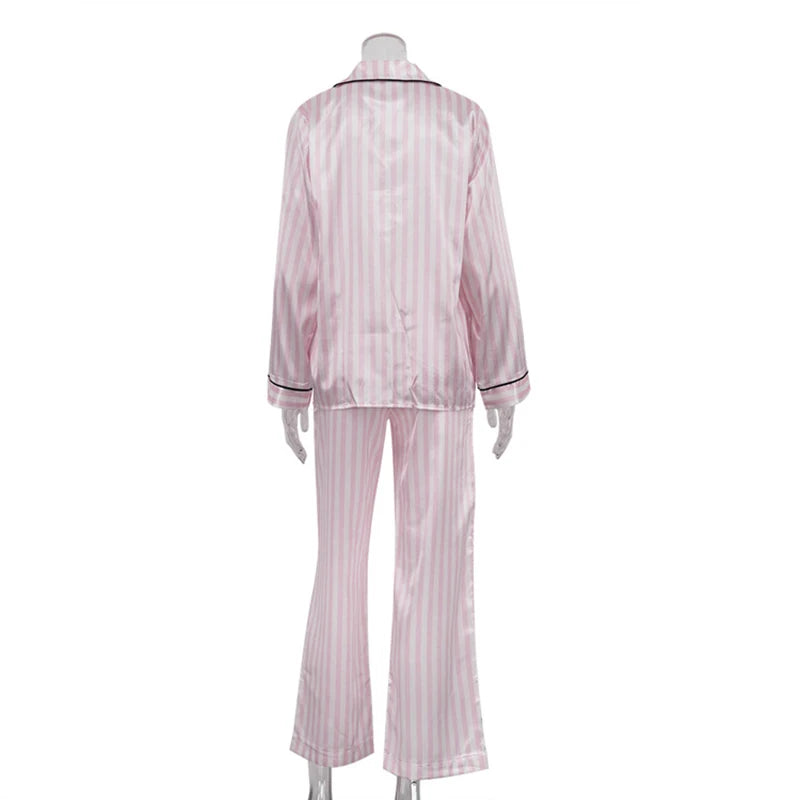 Street Cardigan Top Wide Leg Pants