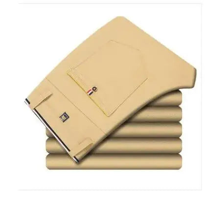 Men's Slim Boutique Tight Fitting Casual Trousers