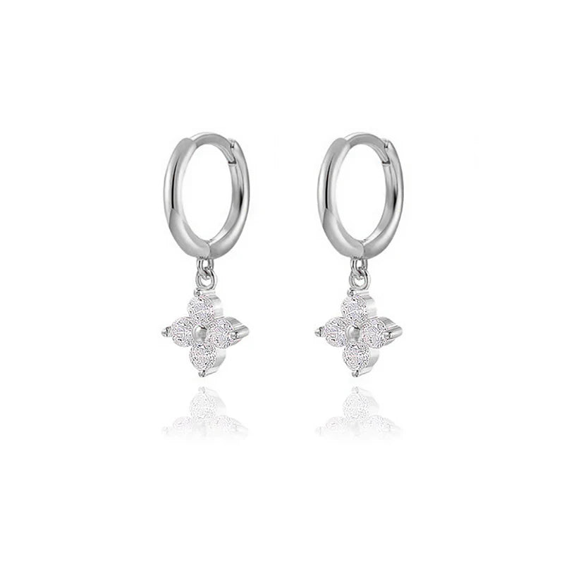 Gold Color Long Chain Dangle Earrings For Women