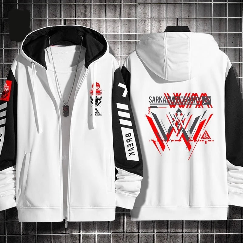 Anime Bleach Kuchiki Rukia 3D Print Zip Up Hoodie Women Men  Streetwear Jacket Hip Hop Cosplay Boys Girls Zip Hoodies Sweatshirt