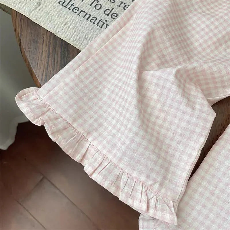 Children's Clothing Bow Short Sleeve Top