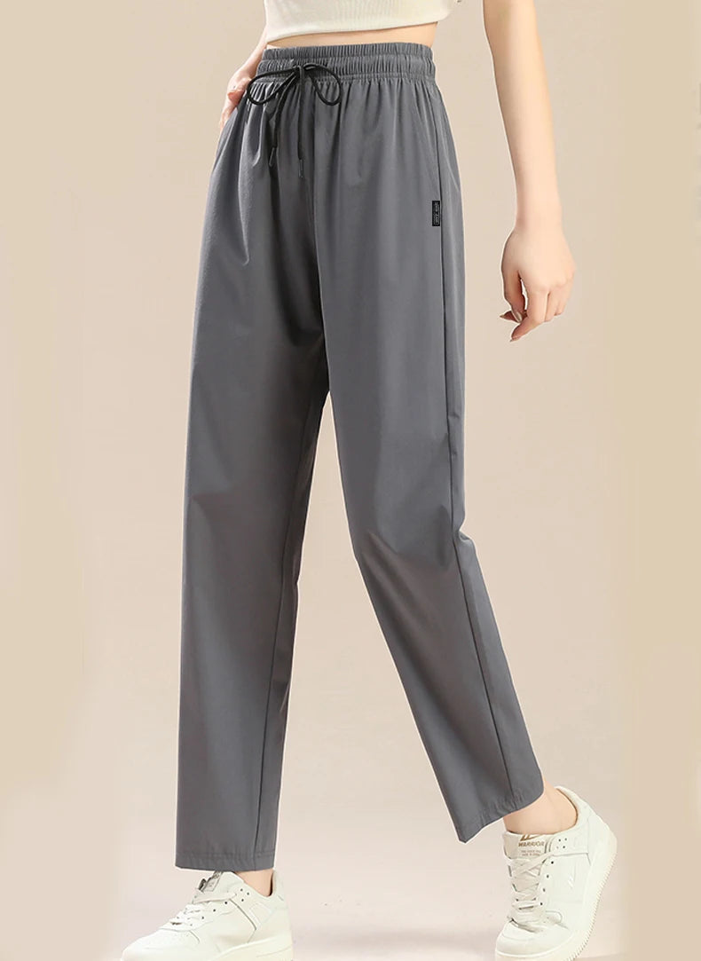 Plus size n-style overalls women's summer thin section new loose broad legs lazy casual casual straight-leg pants