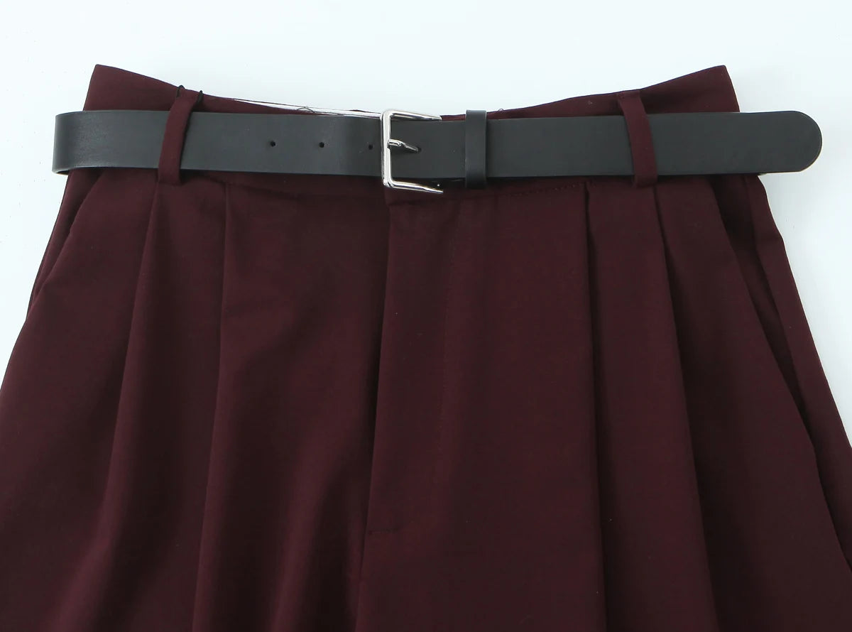 Women Fashion Classic Wide-Leg Pants